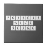 Periodic
 Table
 Writer  Tiles