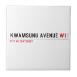 KwaMsunu Avenue  Tiles