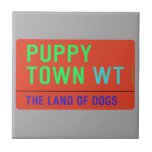 Puppy town  Tiles