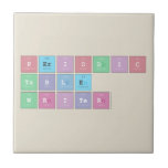 Periodic
 Table
 Writer  Tiles