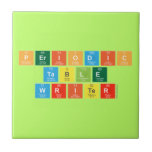 Periodic
 Table
 Writer  Tiles