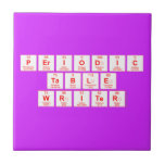 Periodic
 Table
 Writer  Tiles