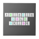 Periodic
 Table
 Writer  Tiles