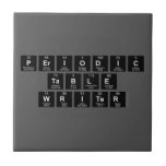 Periodic
 Table
 Writer  Tiles