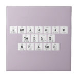 Periodic
 Table
 Writer  Tiles