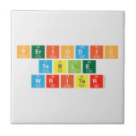 Periodic
 Table
 Writer  Tiles