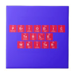 Periodic
 Table
 Writer  Tiles