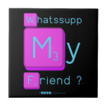 Whatssupp
 My
 Friend ?  Tiles