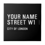 Your Name Street  Tiles