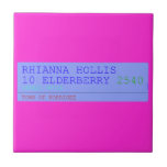 Rhianna hollis 10 elderberry  Tiles