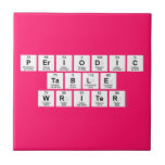 Periodic
 Table
 Writer  Tiles