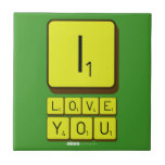 I
 LOVE
 YOU  Tiles