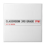 Classroom 3rd grade  Tiles