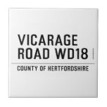 VICARAGE ROAD  Tiles