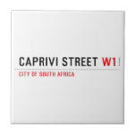 caprivi street  Tiles