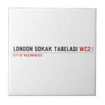 LONDON SOKAK TABELASI  Tiles