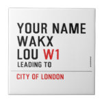 Your Name WAKX LOU  Tiles