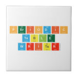 Periodic
 Table
 Writer  Tiles