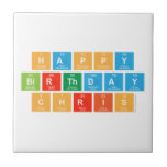 Happy
 Birthday 
 Chris  Tiles