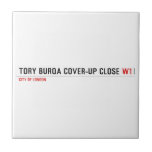 Tory Burqa Cover-up close  Tiles
