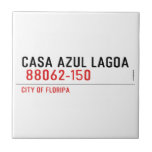CASA AZUL LAGOA   Tiles