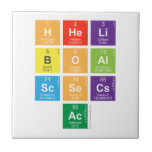 Hheli
 Boal
 Scsecs
 Ac  Tiles