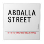 Abdalla  street   Tiles