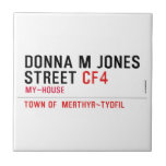 Donna M Jones STREET  Tiles