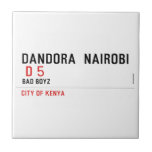 DANDORA  NAIROBI   Tiles