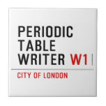 Periodic Table Writer  Tiles