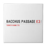 Bacchus Passage  Tiles