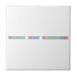 Cinaiya Ariel Huddleston  Tiles
