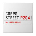 Corps Street  Tiles