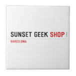 SUNSET GEEK  Tiles