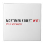 Mortimer Street  Tiles