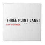 THREE POINT LANE  Tiles