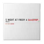 5 night at fredy 4  Tiles