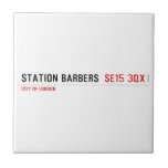 Station barbers   Tiles
