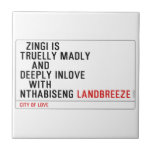   Zingi is truelly madly      and deeply inlove    with  nthabiseng  Tiles