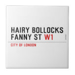 hairy bollocks fanny st  Tiles