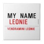 my  Name   Tiles