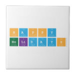 Happy 
 Holidays   Tiles