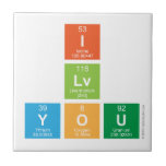 I
 Lv
 You  Tiles