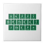 Happy
 Birthday
 Joseph  Tiles