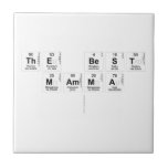 THE BEST 
 MAMMA
   Tiles