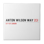 Anton Wilson Way  Tiles