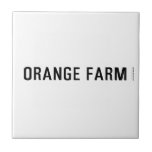 ORANGE FARM   Tiles