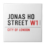 JONAS HO  STREET  Tiles