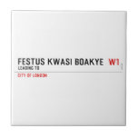 FESTUS KWASI BOAKYE   Tiles