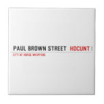 paul brown street   Tiles